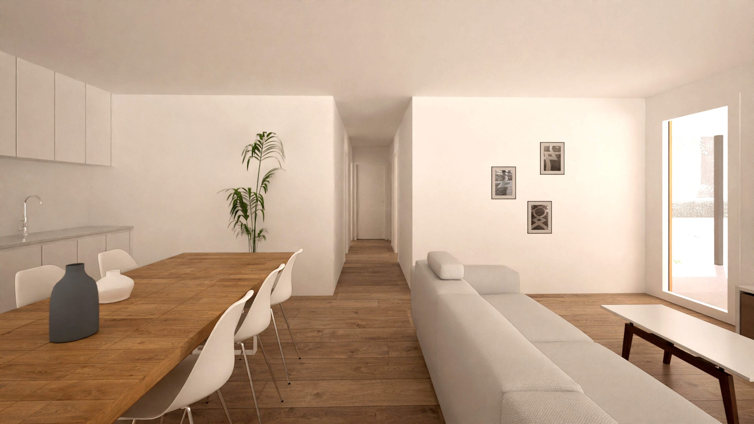 interiores casa modular Madrid