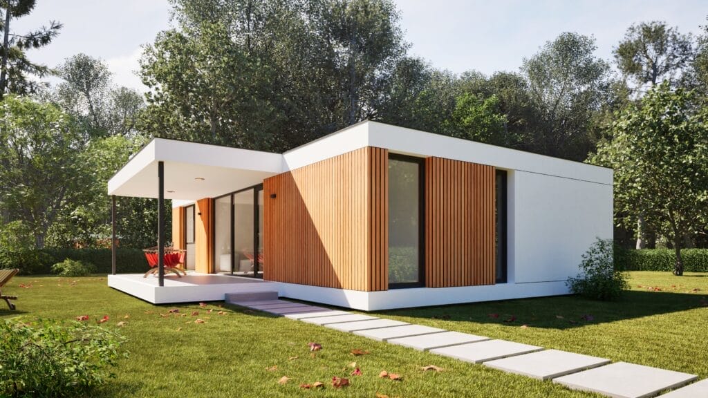 viviendas modulares 90m² Madrid