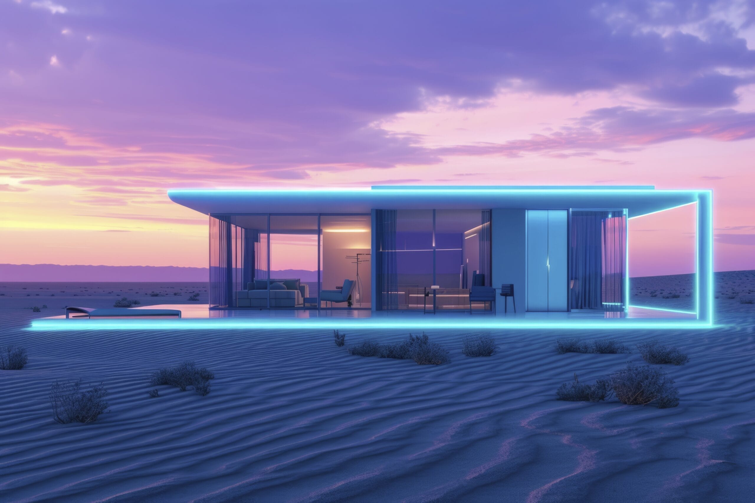 Inteligencia artificial en casas prefabricadas