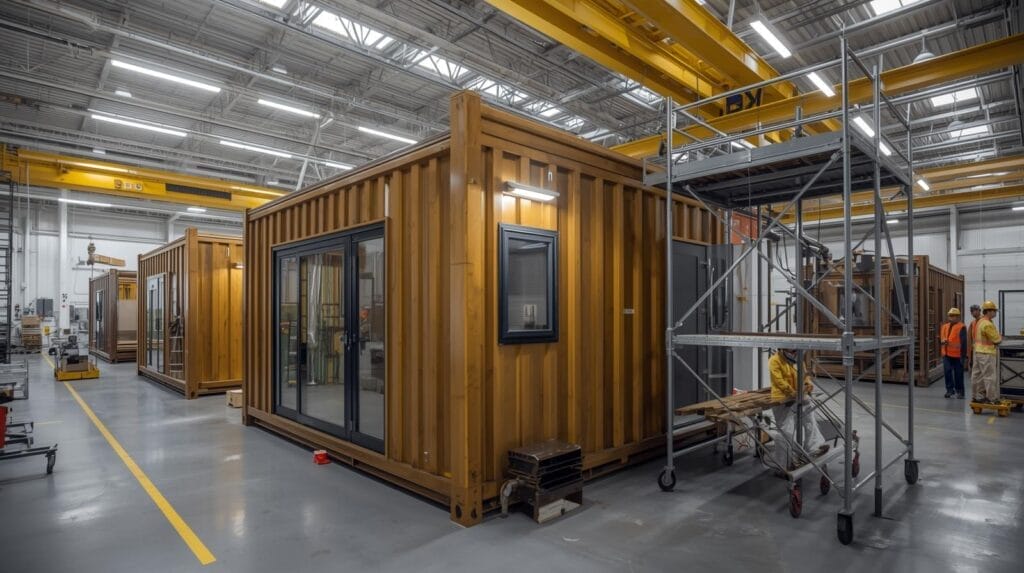 casas prefabricadas entorno controlado