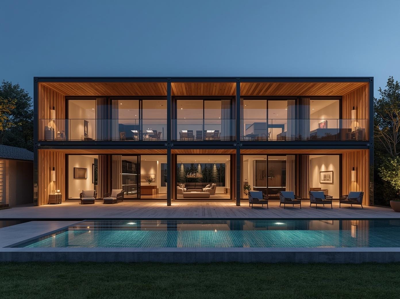 mansión de lujo prefabricada España