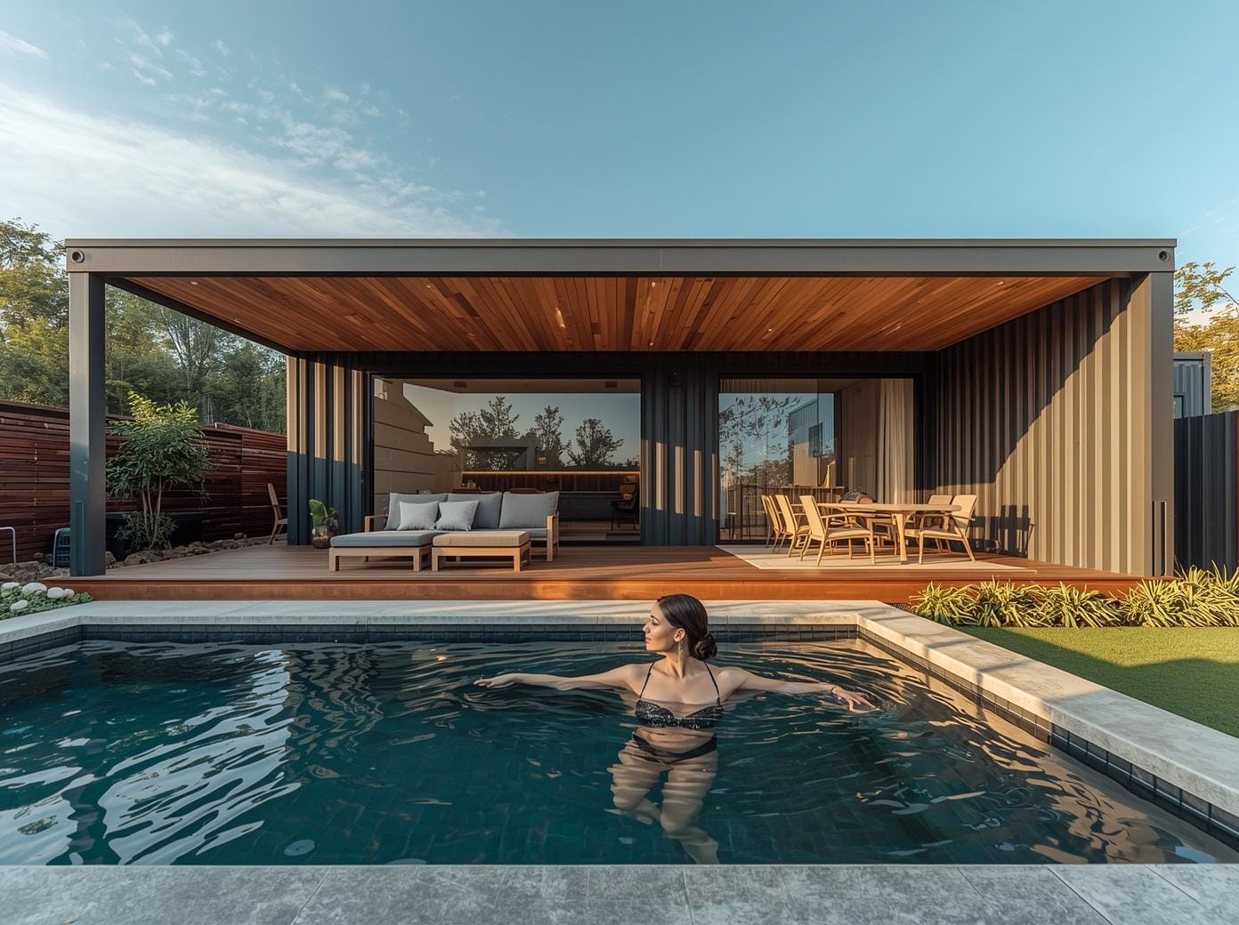 vivienda modular moderna adaptada